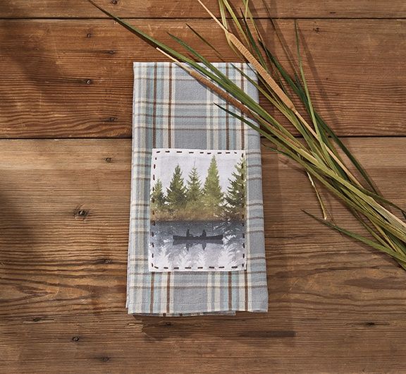 HORIZON PLAID DECORATIVE DISHTOWEL