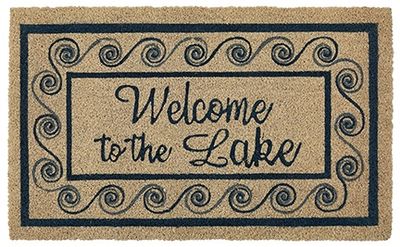 WELCOME TO THE LAKE DOORMAT