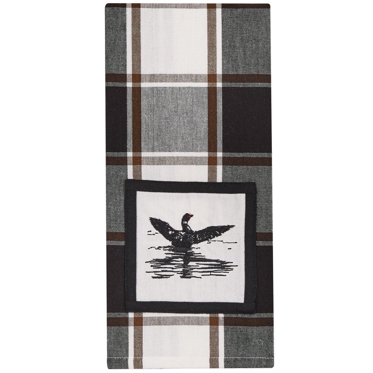 Hixon Loon Dishtowel