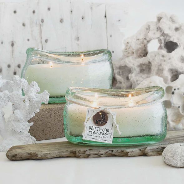 Windward Candle, Scent: Driftwood &amp; Sea Salt
