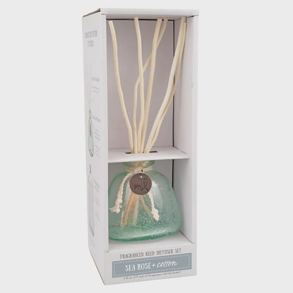 Windward Reed Diffuser, Scent: Sea Rose &amp; Cotton