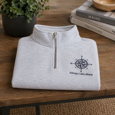 Compass Rose 1/4  Zip