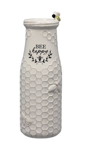 Ceramic Bee Flower Vase