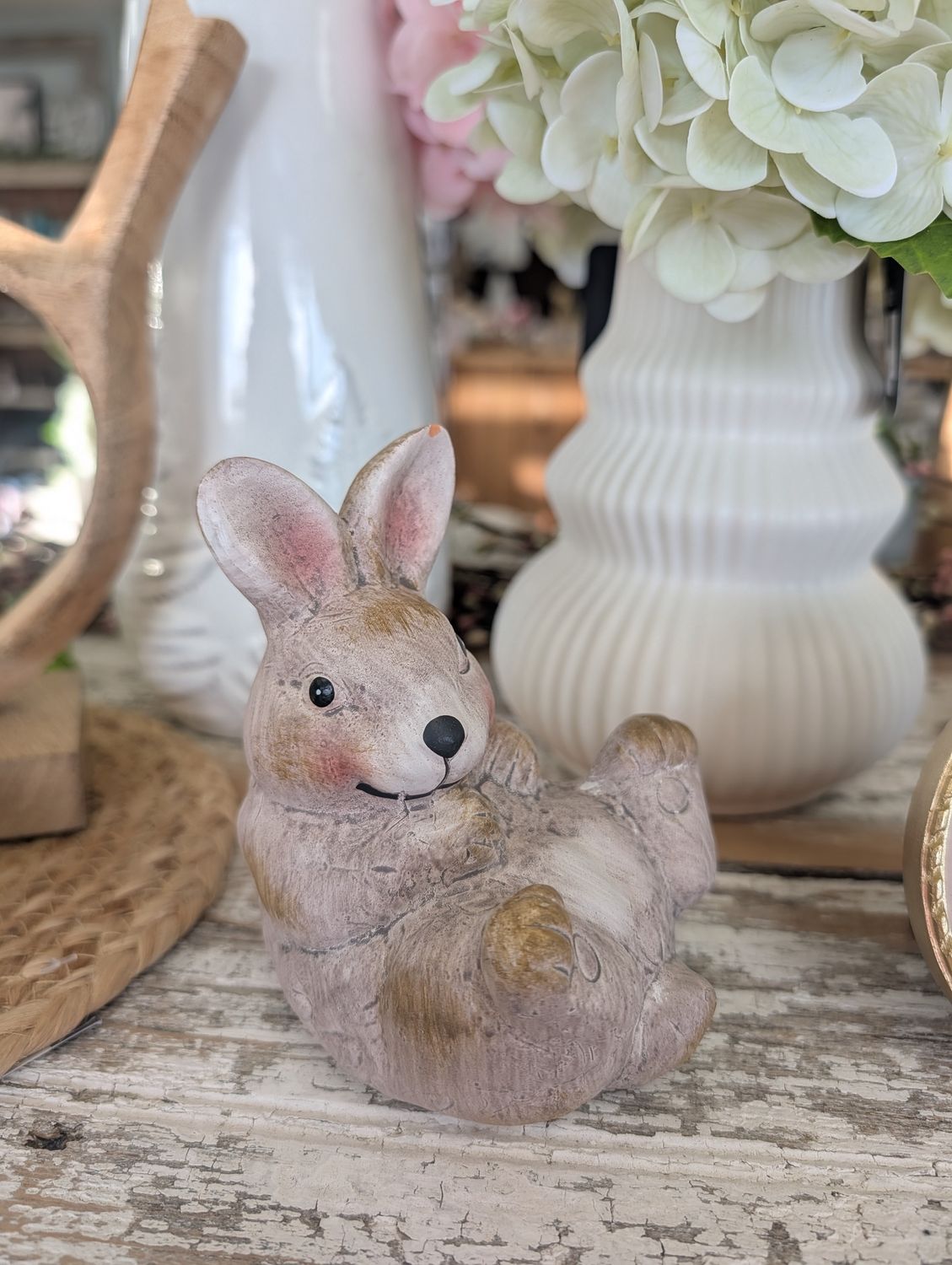 Laughing Bunny 3.7x3x5.2in