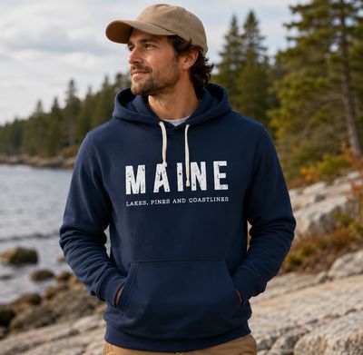 MAINE Hooded Sweatshirt | Maine Apparel