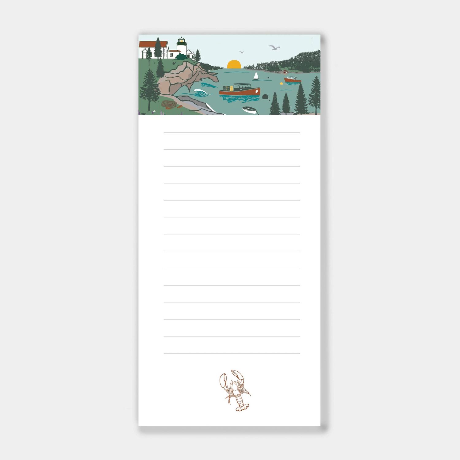 Maine Coast Magnetic Note Pad