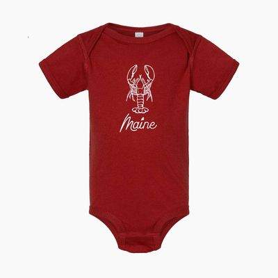 Maine Lobster Onesie | Coastal Baby