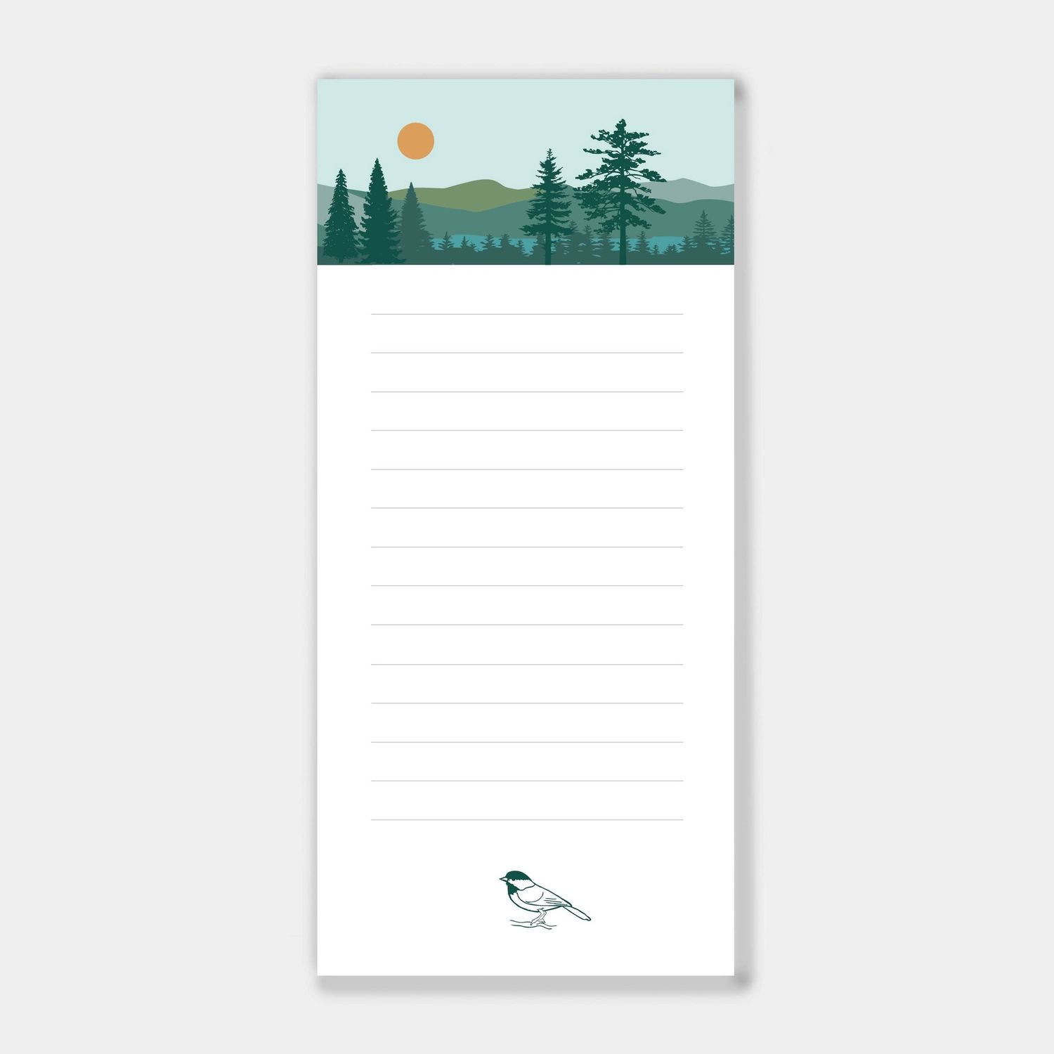 Mountain Views Magnetic Note Pad