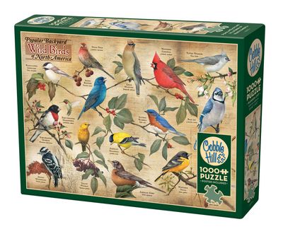 Popular Backyard Wild Birds of NA 1000-Piece Puzzle