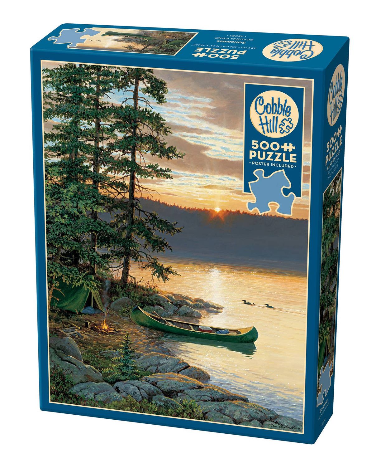 Canoe Lake 500-Piece Puzzle