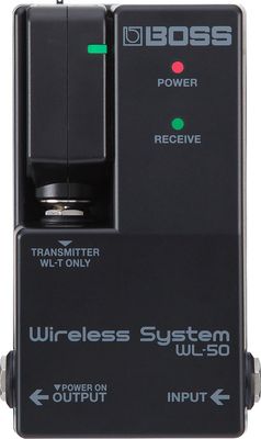 BOSS WL-50 Wireless Unit For Pedal Boards