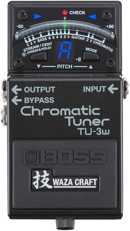 BOSS TU-3W Waza Craft Chromatic Tuner
