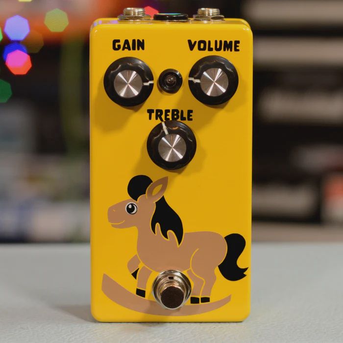 GUPtech - Horsie Overdrive (Klon Centaur Tribute) - Yellow