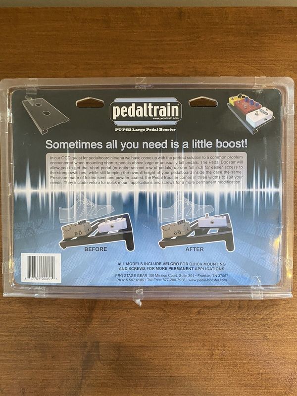 Pedaltrain PT-PB3 Pedal-Booster – Triple Pedal Riser