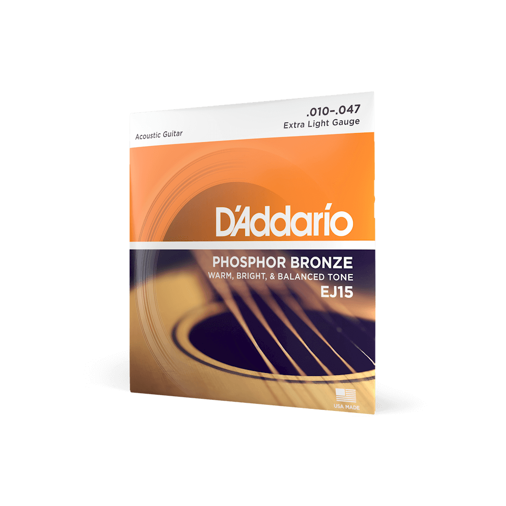 D'Addario EJ15 10-47 Extra Light Acoustic Strings