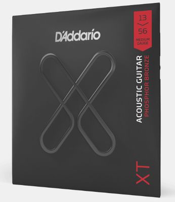 D'Addario XTAPB1356 13-56 Medium Gauge XT Acoustic Guitar Strings