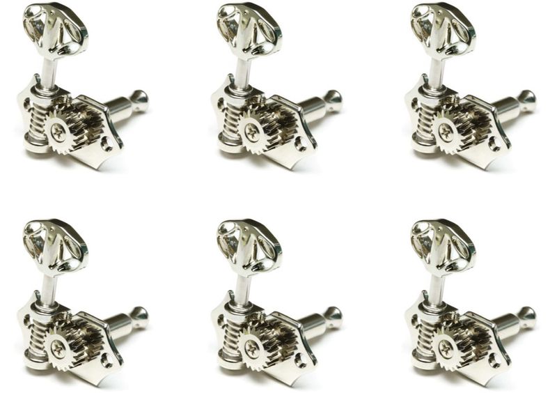 GraphTech Ratio PRN-3411-NO Skeleton / 3+3 / Chrome