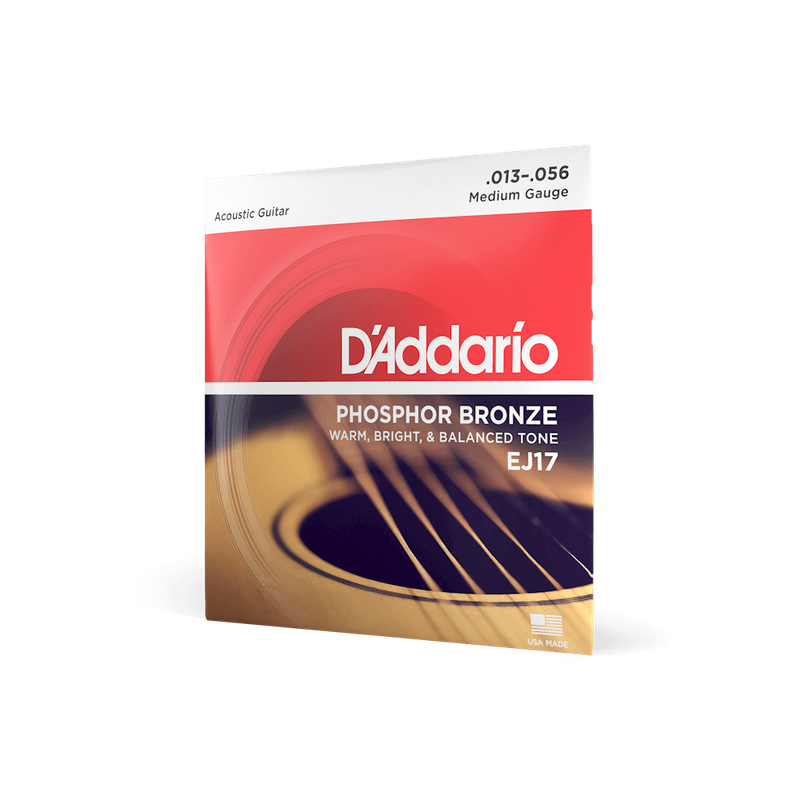 D'Addario EJ17 13-56 Medium Gauge Acoustic Guitar Strings