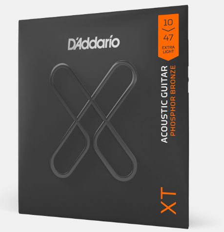 D'Addario XTAPB1047 10-47 Extra Light XT Acoustic Guitar Strings