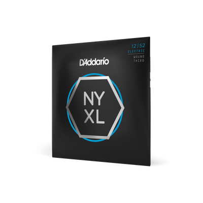 D'Addario NYXL1252 12-52 Jazz Light Wound Third NYXL Guitar Strings