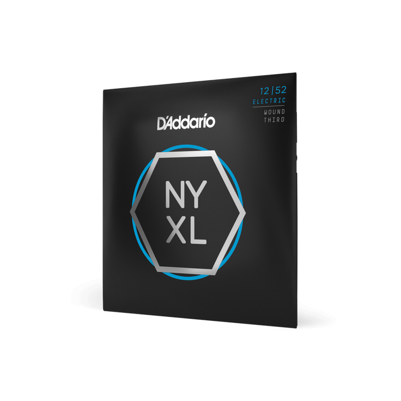 D'Addario NYXL1252 12-52 Jazz Light Wound Third NYXL Guitar Strings