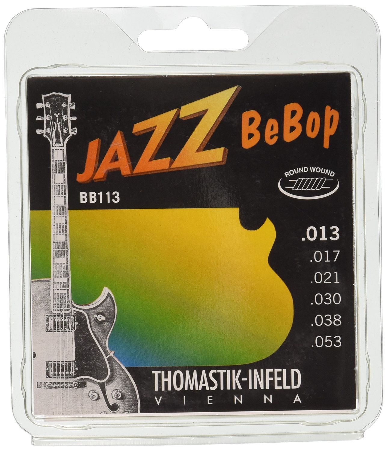 Thomastik BB113 13-53 Heavy Gauge Jazz BeBop Roundwound Guitar Strings