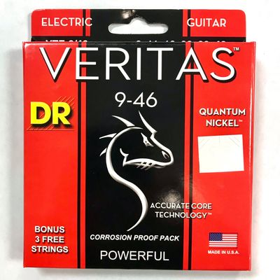 DR VTE-9/46 9-46 Light/Medium Veritas Guitar Strings