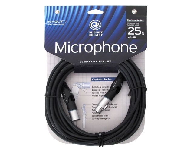 D'Addario Microphone Cable 25ft