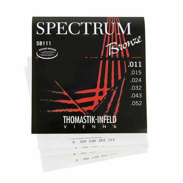 Thomastik SB111 11-52 Spectrum Bronze Light Gauge Acoustic Strings