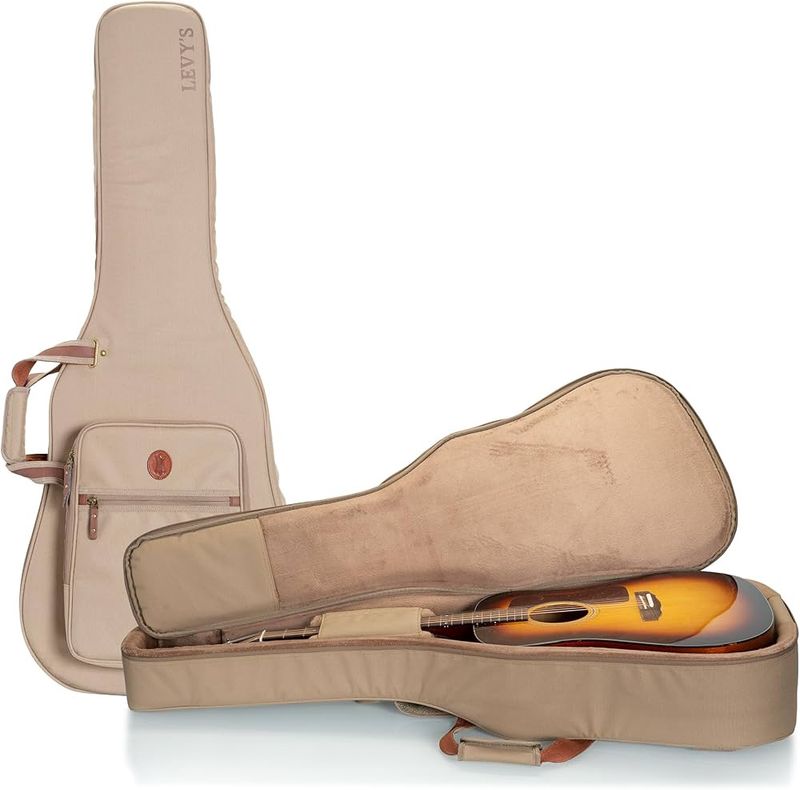 Levy's Tan Dreadnought Gigbag
