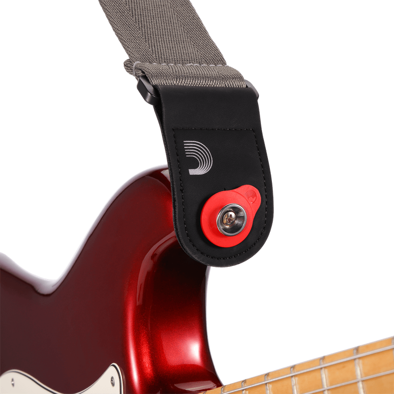 D'Addario Red Flex Lock Strap Block - Pack of 4