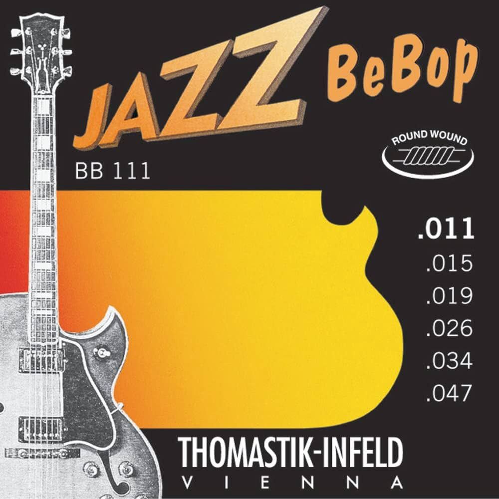 Thomastik BB111 11-47 Light Gauge Jazz BeBop Roundwound Guitar Strings
