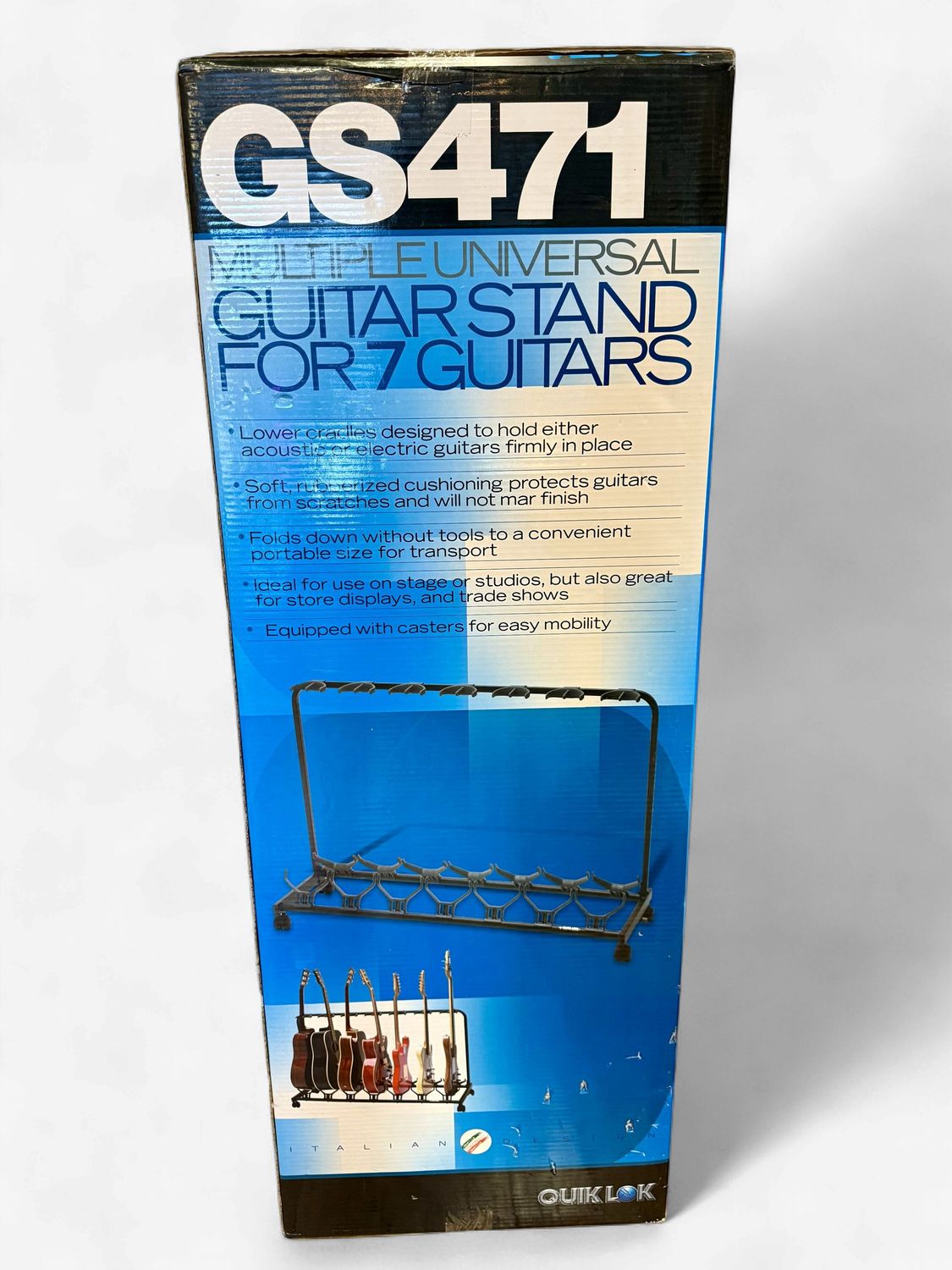 Quik Lok GS-471 – 7-Guitar Multi Stand