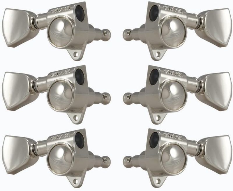 GROVER Rotomatic 14:1 3 per Side Tuners, Nickel