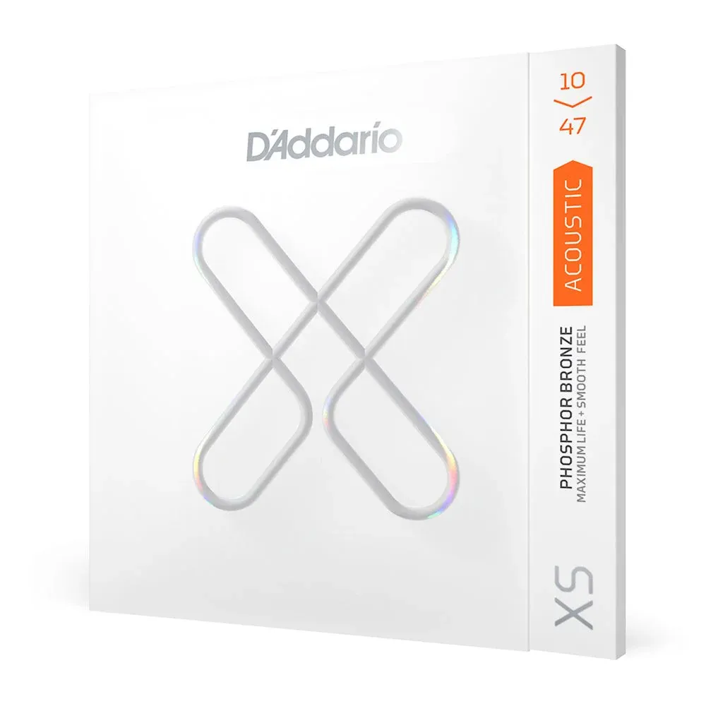 D'Addario XSAPB1047 10-47 Extra Light XS Acoustic Guitar Strings