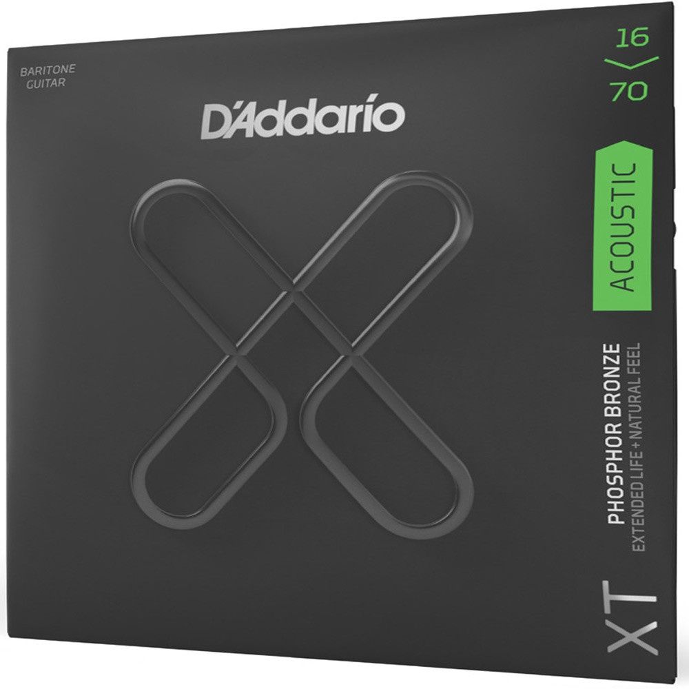 D'Addario XTAPB1670 16-70 Baritone XT Acoustic Guitar Strings