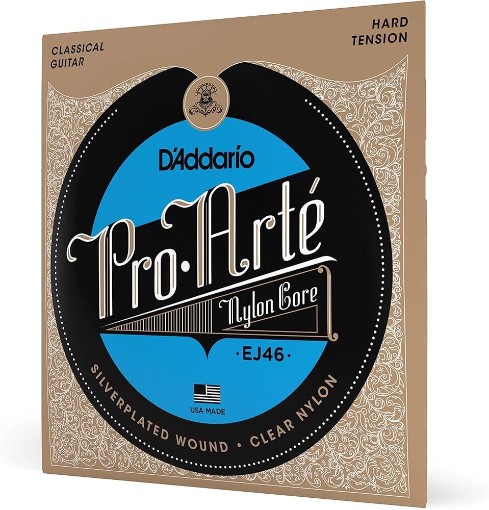 D'Addario EJ46 Hard Tension Pro Arte Classical Guitar Strings