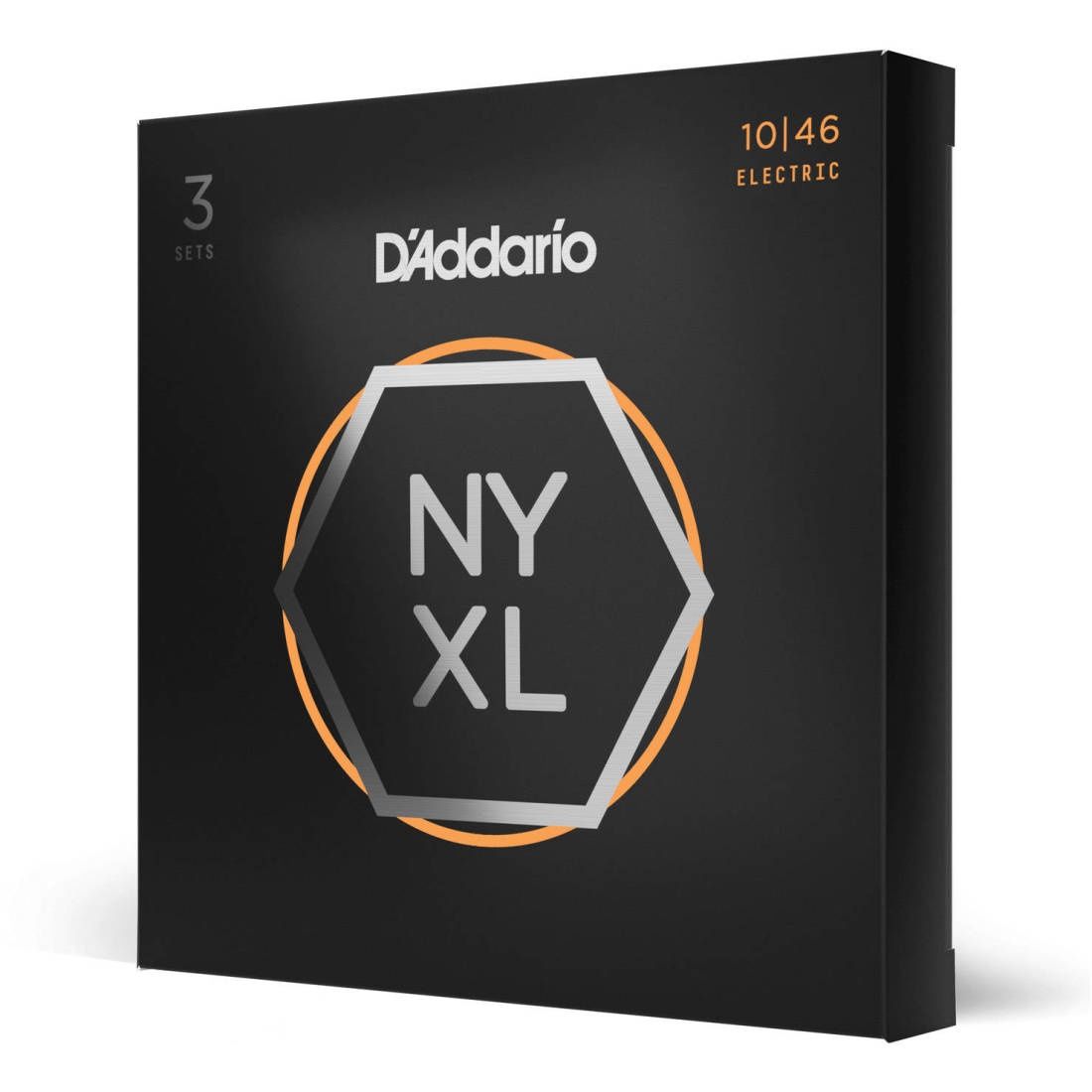 D'Addario NYXL1046-3P 10-46 Regular Light Gauge NYXL Strings - 3 Pack