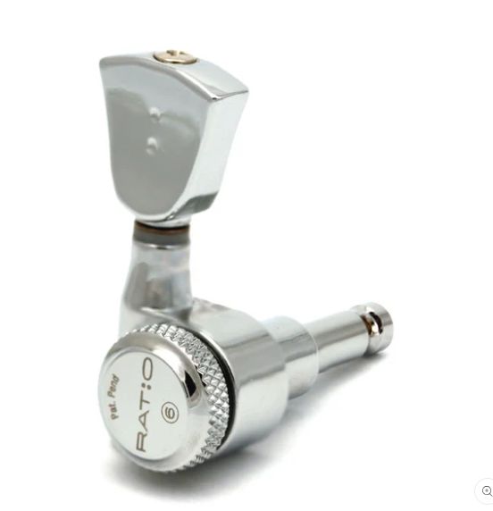 Graphtech Ratio 3x3 Locking Vintage Chrome