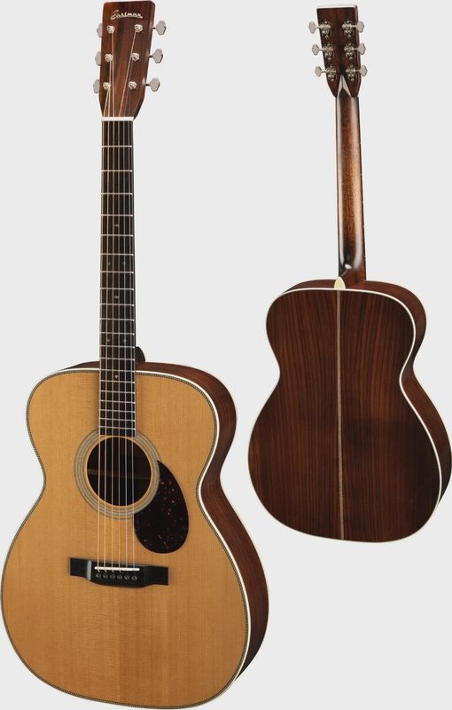 Eastman E8OM-TC Thermo Cure Sitka - Natural Finish