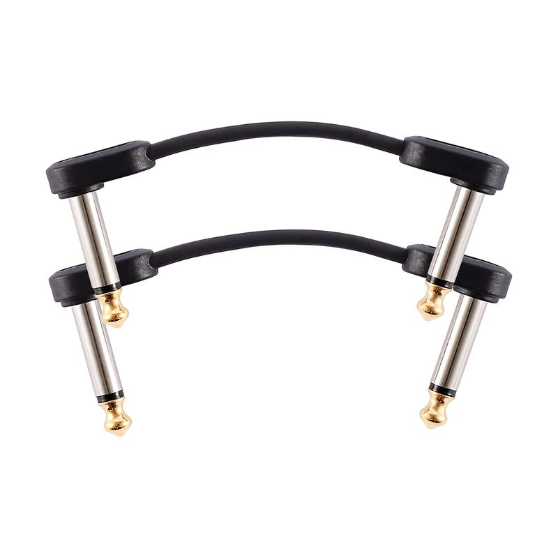 D'Addario Flat Patch 2in Cable - 2 Pack