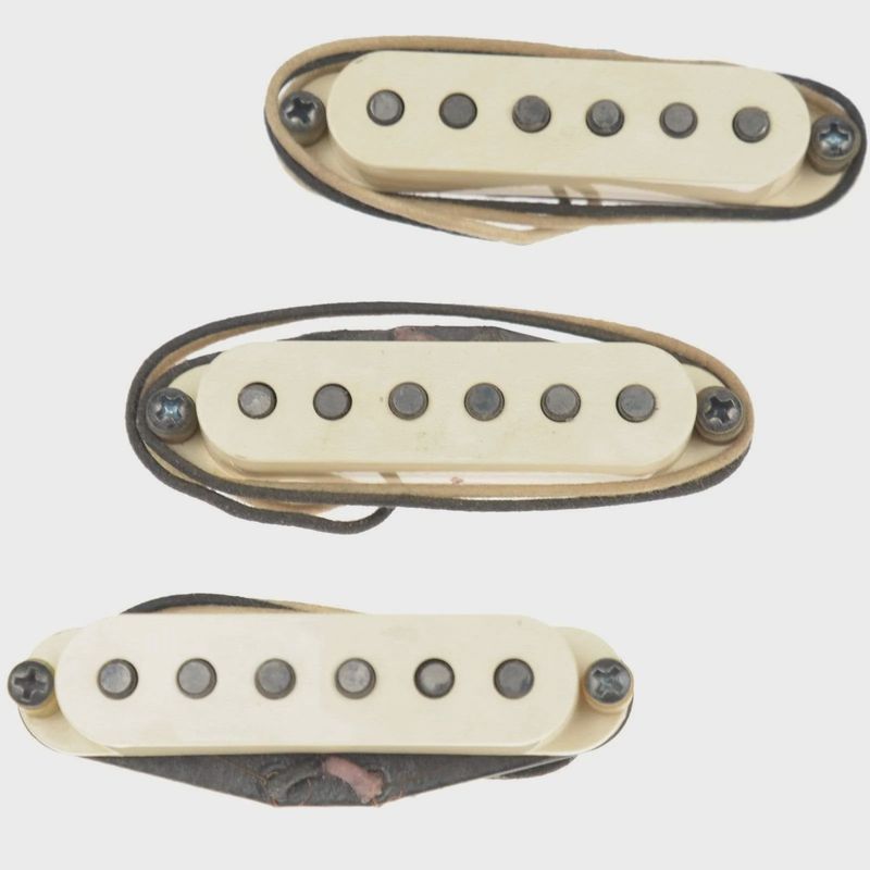 Seymour Duncan Antiquity Texas Hot Strat Pickup Set, White