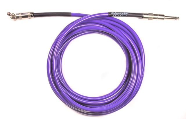 Divine Noise - Purple 15ft Straight - Right Angle