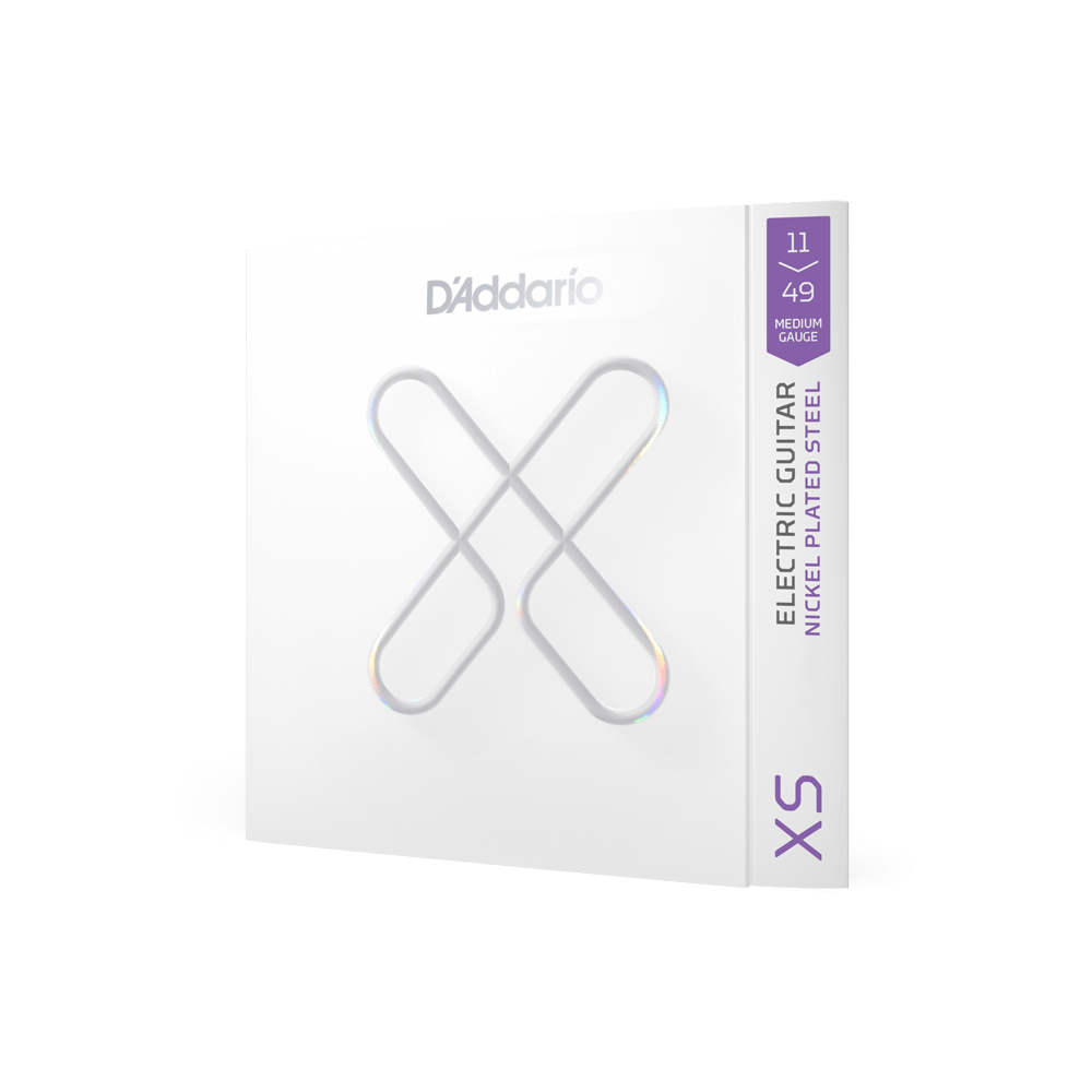 D'Addario XSE1149 11-49 Medium Gauge Coated Guitar Strings