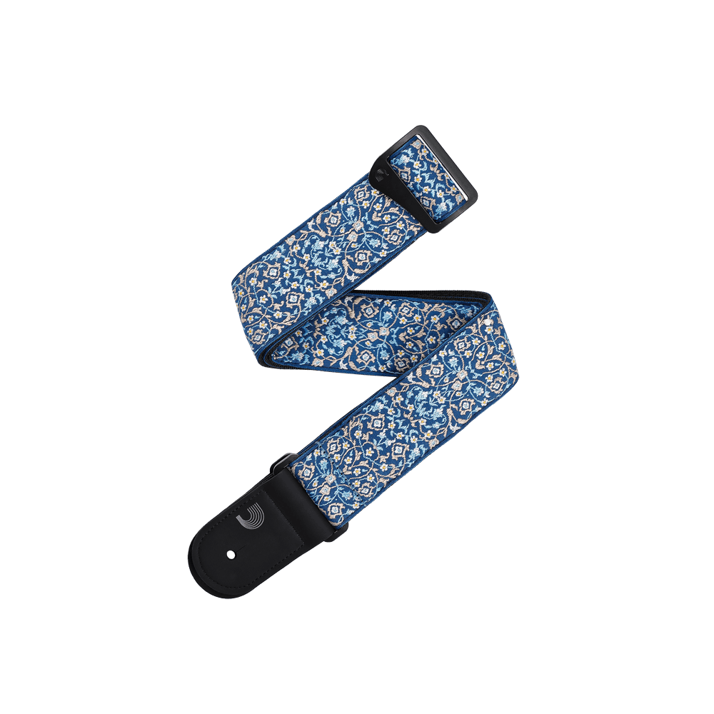 D'Addario ECO GUITAR STRAPS Persian Woven, Blue