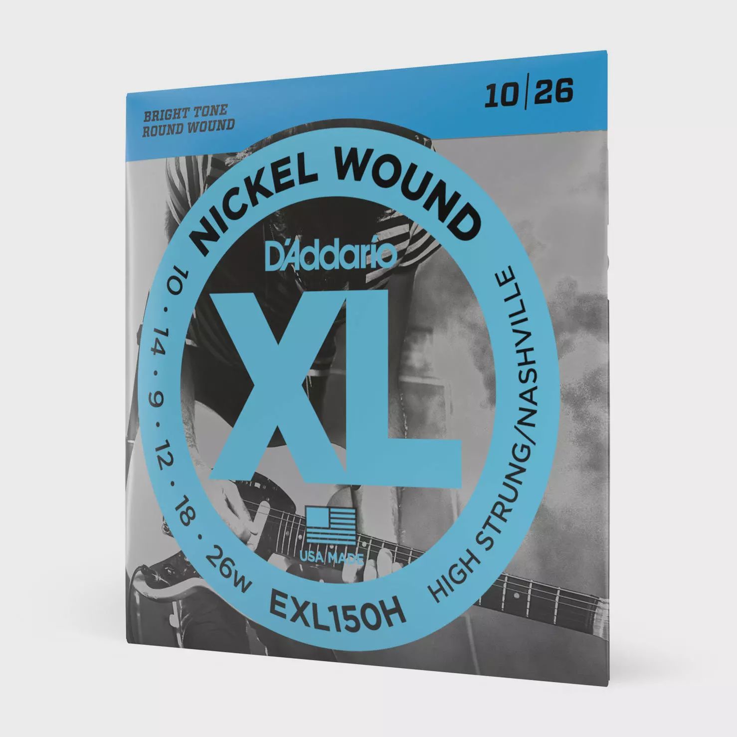D'Addario EXL150H 10-26 High Strung/Nashville Tuning Guitar Strings