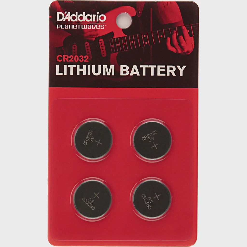 D'Addario Lithium Battery CR2032
