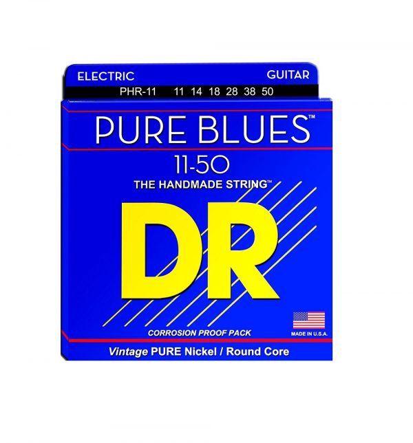 DR PHR-11 11-50 Heavy Gauge Pure Blues Guitar Strings