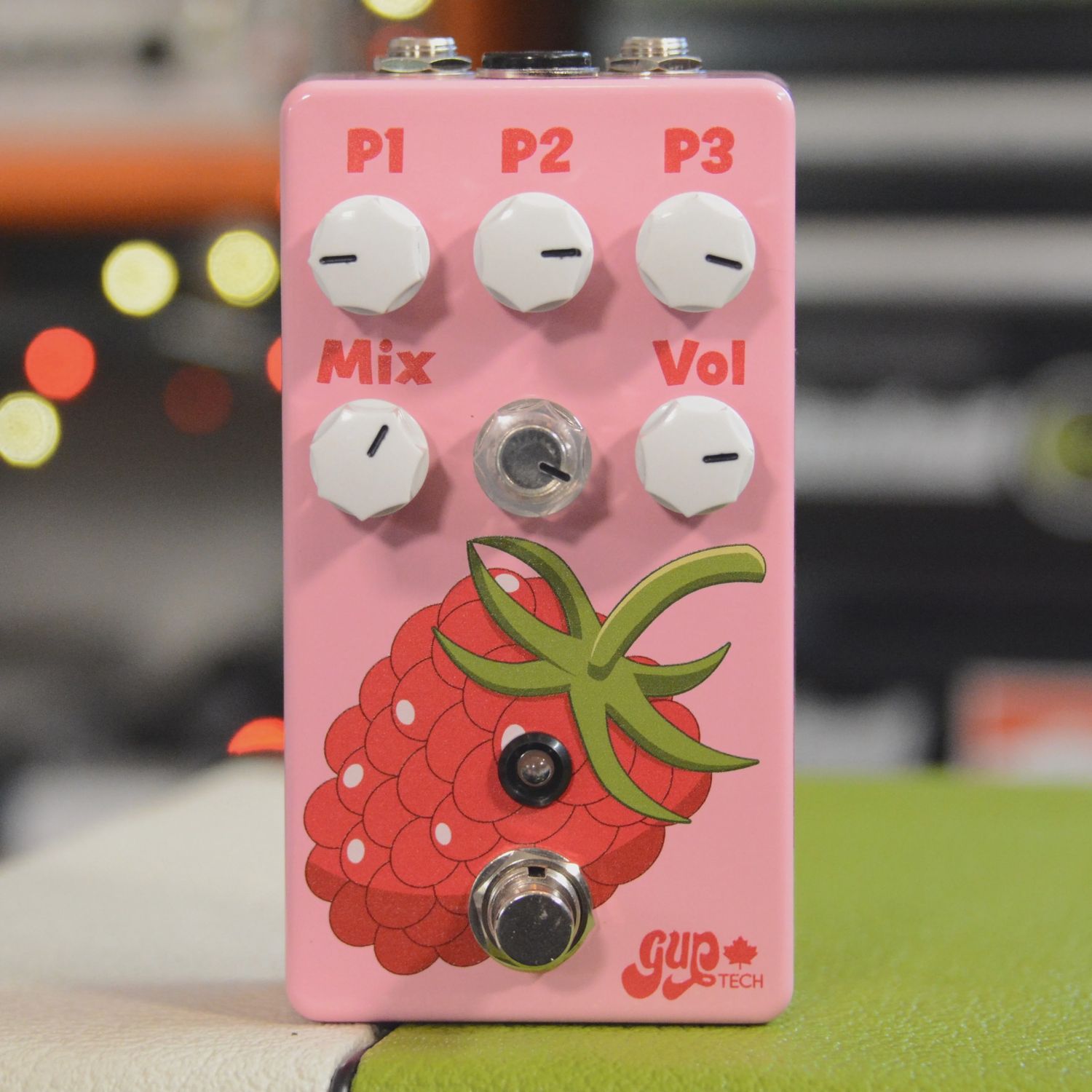 GUP tech - Berry-Verb V2 - 8-Mode Reverb - Pink