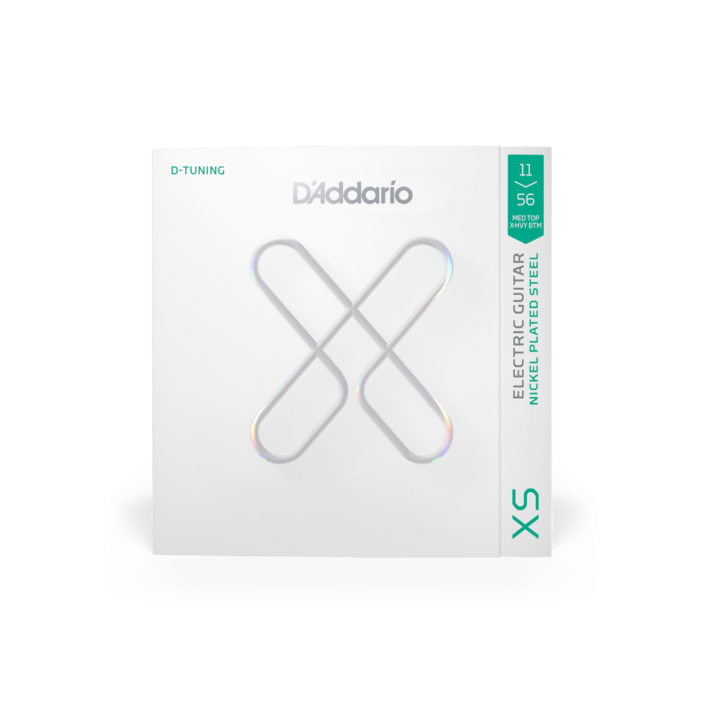 D'Addario XSE1156 11-56 Medium Top/Extra Heavy Bottom Coated Guitar Strings